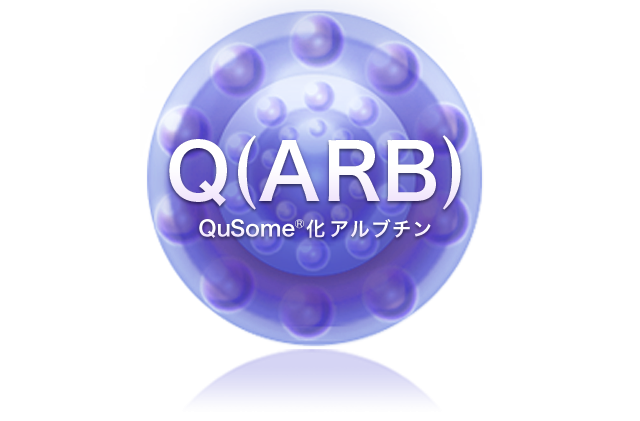 Q(ARB) QuSome化アルブチン