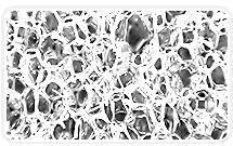 0.5ミクロンの極細繊維スポンジ