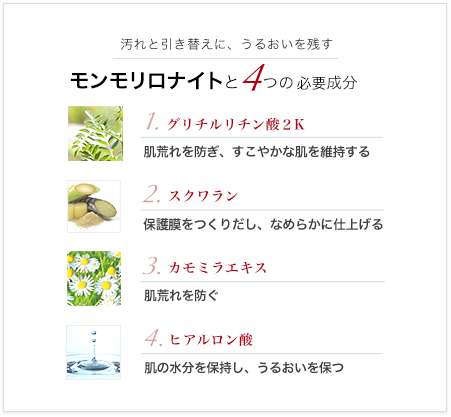 4つの成分