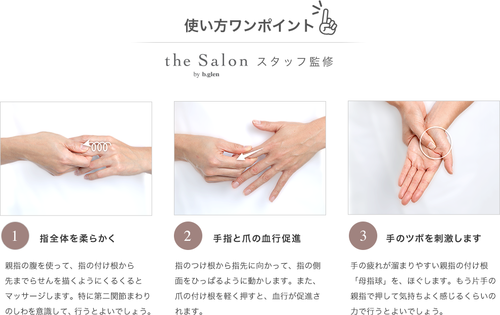 使い方ワンポイント