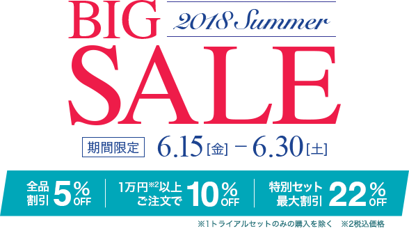 2018 BIG SALE