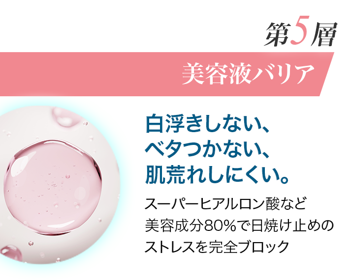 第5層美容液バリア