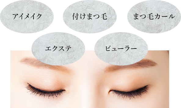 まつ毛ダメージの積み重ね