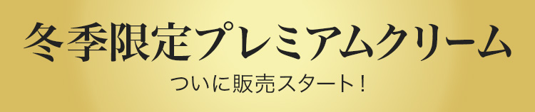 冬季限定プレミアムクリームついに販売スタート！
